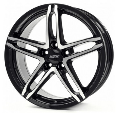 Alutec Poison W6 R15 PCD5x112 ET45 DIA57.1 diamond black front polished